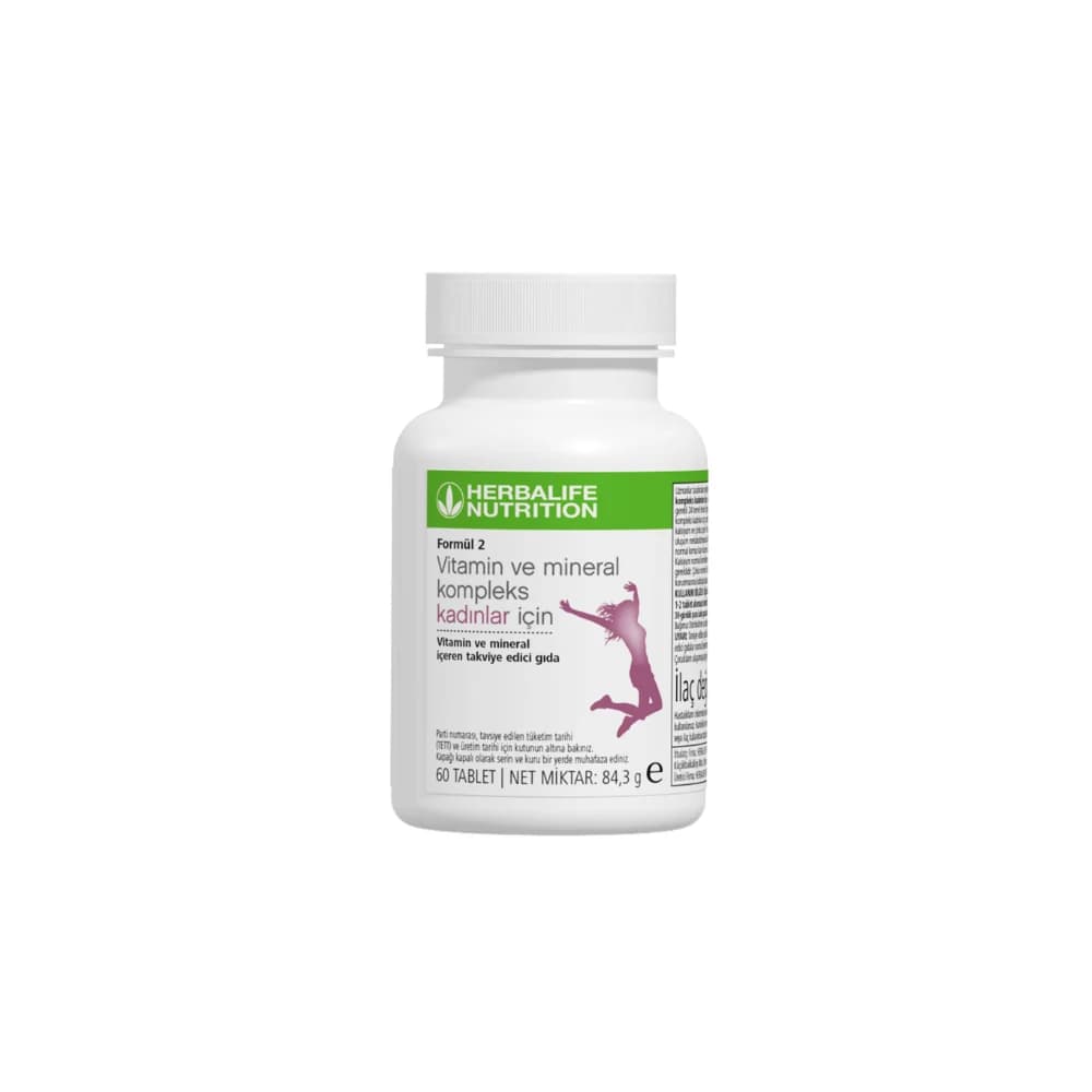 Formül 2 Vitamin ve Mineral Kompleks Kadınlar İçin 60 Tablet