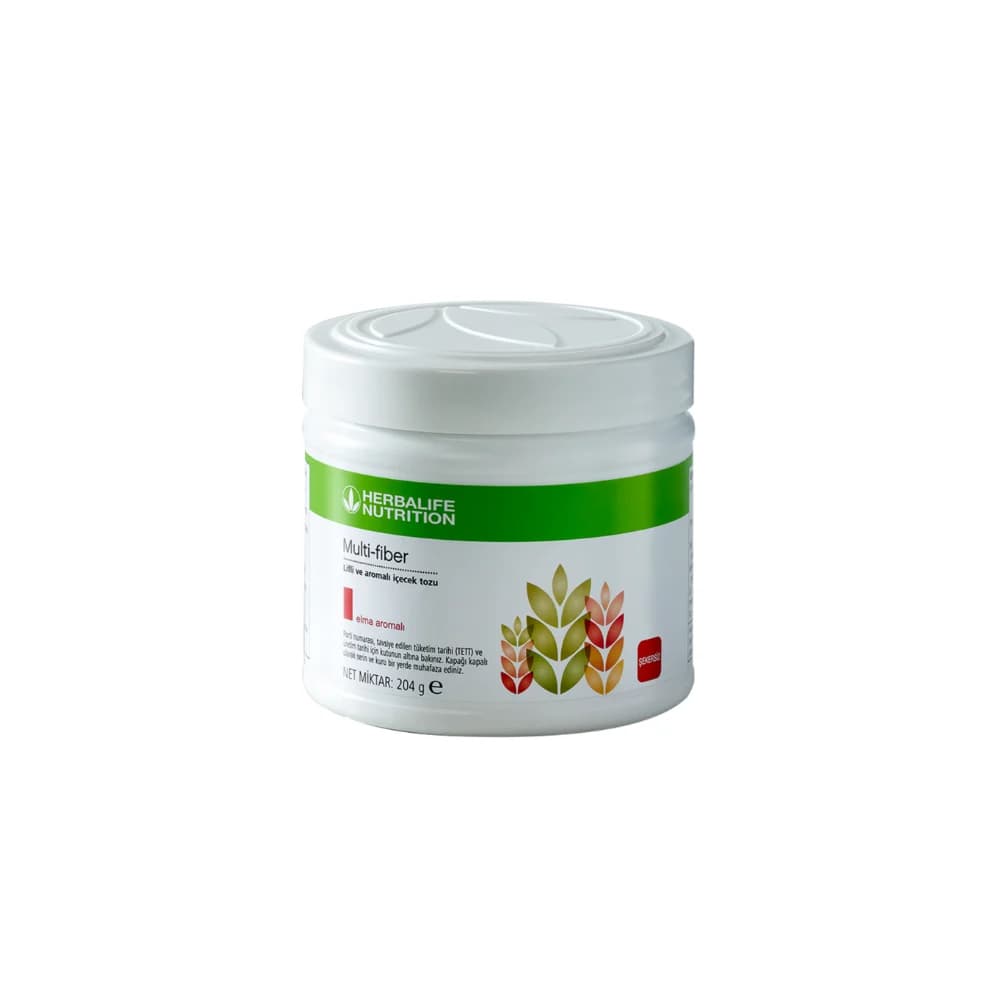 Multi-Fiber Lifli ve Aromalı İçecek Tozu Elma 204 g