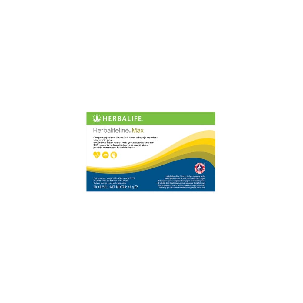 Herbalifeline Max Omega-3 30 Kapsül