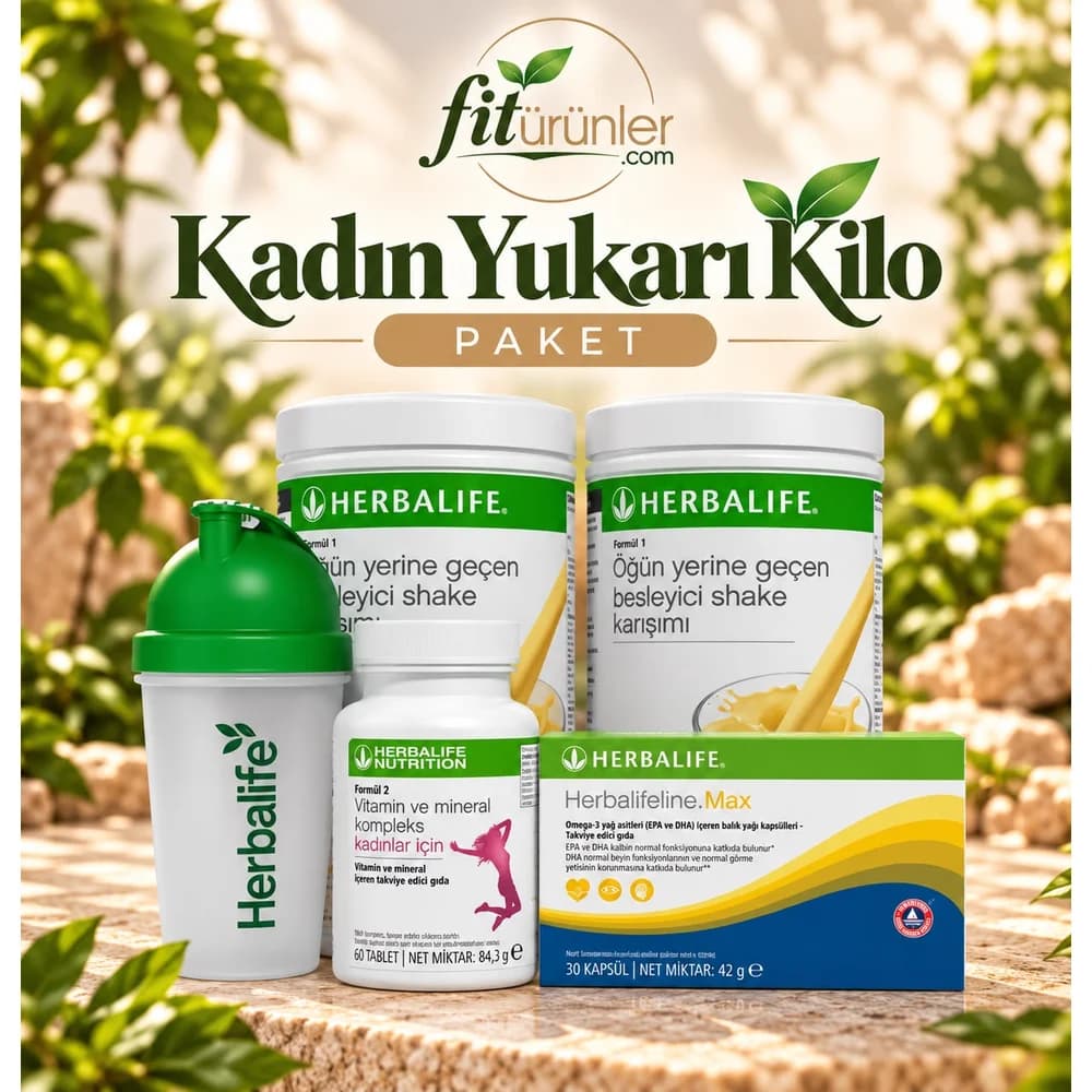 Kadın Yukarı Kilo Paket