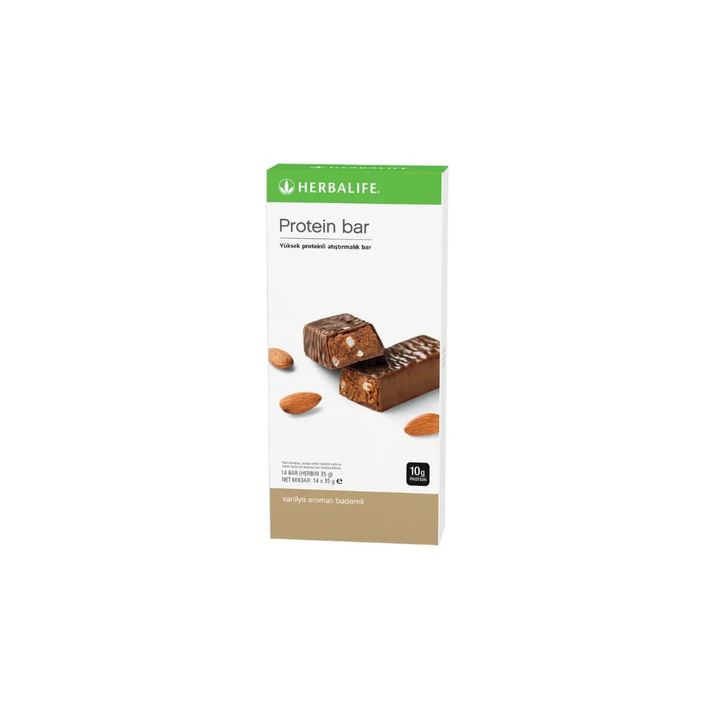 Protein Bar Vanilya Aromalı Bademli 14'lü Paket